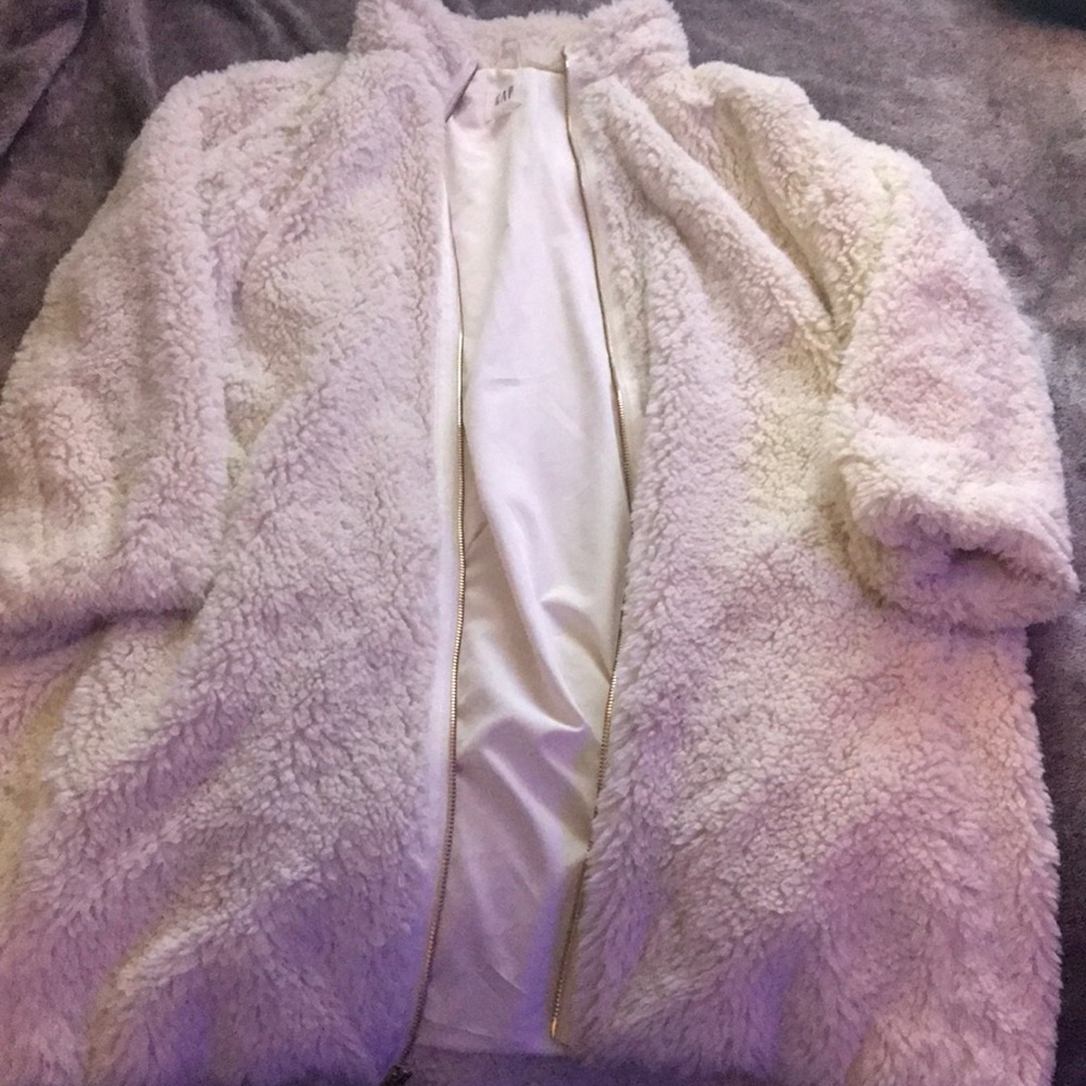Long sherpa jacket